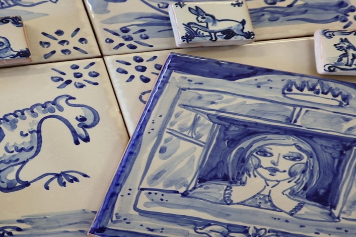 Peinture sur Azulejos